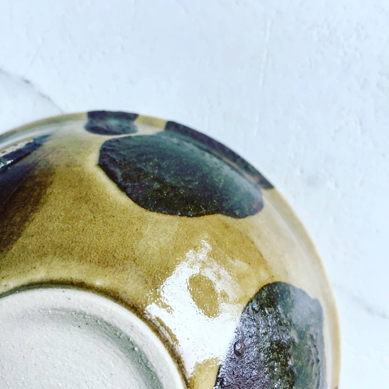 olive green glaze