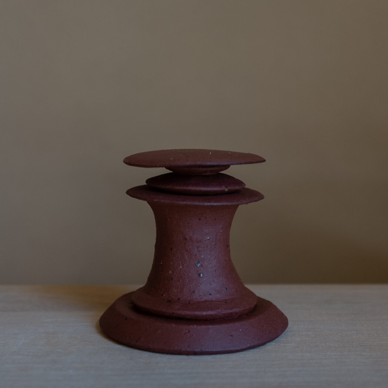 Candle Holder J23: Rožnik Clay