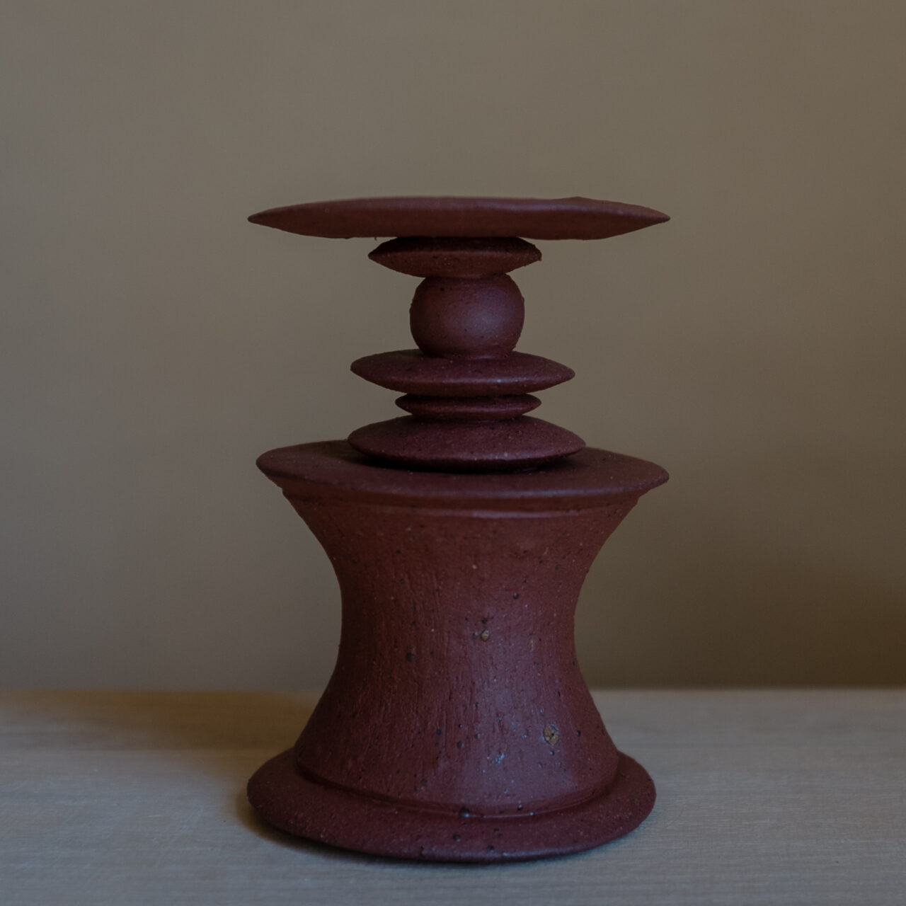 Candle Holder J24: Rožnik Clay