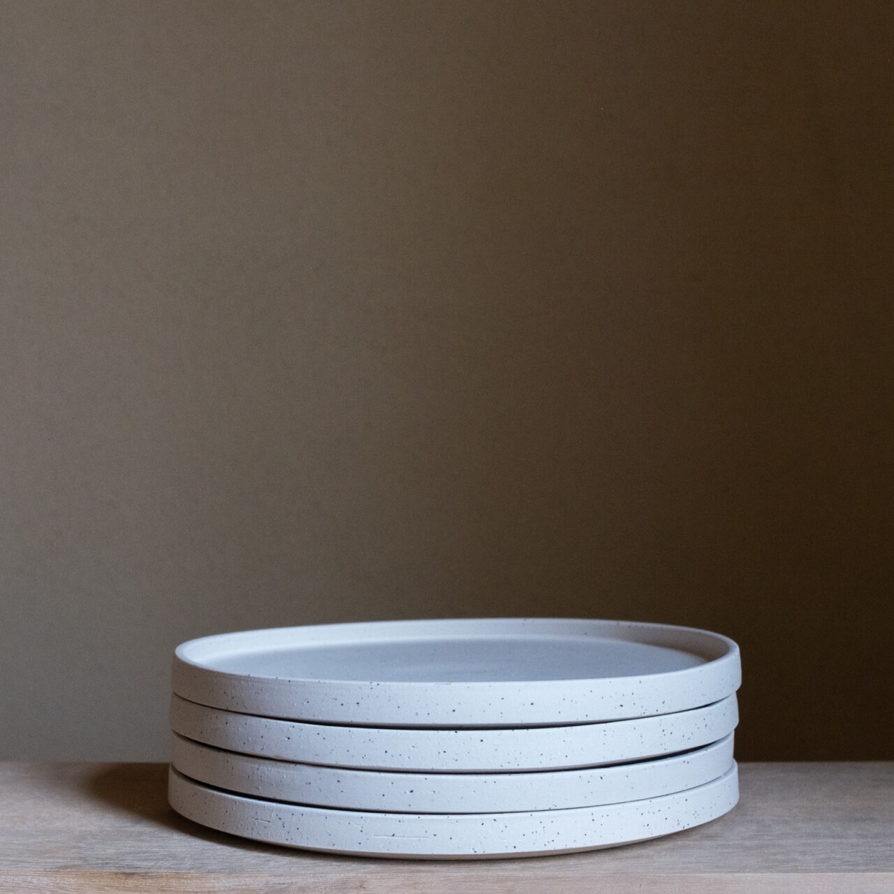 Set of Four Medium Porcelain Plates with Ljubljana Sands